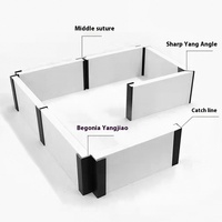 Panneau mural intégré noir mat de 5cm 5mm d'épaisseur profil de ligne d'angle Yin Yang en forme de I polyuréthane décoratif pour hôtel moderne