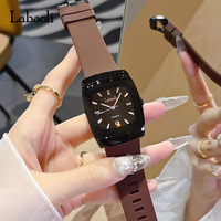 LABAOLI LA812 jam tangan karet silikon wanita baru penjualan laris jam tangan olahraga tahan air kualitas terbaik grosir