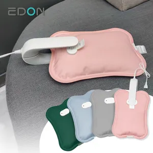 Edon Rechargeable Self Heating Hot Water Bag Walmart Pvc Hot Water Bottle Hand Warming Heating Wire All-Season