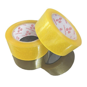 Cinta de sellado transparente de 45 mm x 130 m, adhesivo fuerte a base de agua para embalaje y sellado, para embalaje exprés - Product Image 4