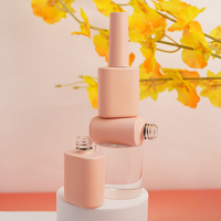 Vente à chaud 12ml échantillon gratuit bouteille en verre vide pour emballage de vernis à ongles 12ml nouveau design personnalisé brosse à bouchon de bouteille de vernis à ongles