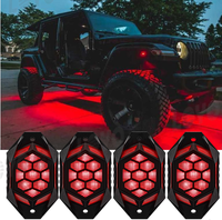 Kit de Luces LED RGBW para Bajos de Vehículos, con Control Remoto y App, Luces Impermeables para Jeep, ATV, UTV y Camiones