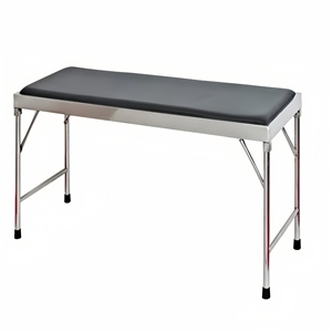 <span class=keywords><strong>Table</strong></span> d'examen hydraulique manuelle avec dossier relevable |   HR-511 pour clinique et cabinet médical - Product Image 3