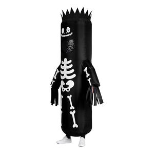 Disfraz Inflable Personalizado, Divertido Esqueleto Inflable, Disfraz de Tubo Agitador para Regalo de Navidad, Cosplay y Fiestas - Product Image 2