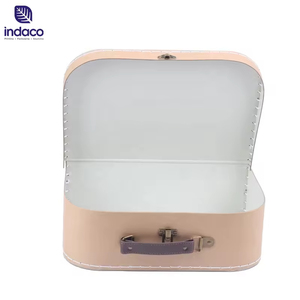 Kids Cardboard Suitcase Toy Custom Treasure Chest Vintage Cardboard <b>Paper</b> Suitcase - Product Image 4