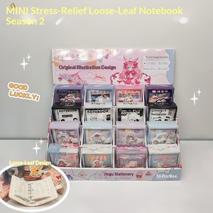 Cuaderno Pequeño Cuadrado Creativo de Dibujos Animados con Hebilla Magnética de Cuero, Muy Atractivo, Ideal <span class=keywords><strong>para</strong></span> Regalo, Venta al Por Mayor - Product Image 6