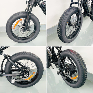 Vélo VTT électrique tout suspendu 20 pouces 48V15AH à frein à disque 7 vitesses pour trajets quotidiens, vente en gros usine - Product Image 4