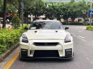 ZNDR Nuevo para GT-R: Parachoques, faldones laterales, pasos de rueda, capó, alerón y difusor estilo NISMO mejorados de fibra de carbono con tornillos - Product Image 2