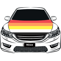 Housse de capot de voiture élastique personnalisée arc-en-ciel gay, décoration de véhicule portable en polyester pour salon automobile et activité sur le thème de l'égalité