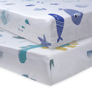 Cotton Crib Pad Cover <strong>Baby</strong> Crib Fitted <strong>Cot</strong> Sheet <strong>Baby</strong> Sleeping Bassinet Sheet Newborn Waterproof Mattress For <strong>Baby</strong> - Product Image 3