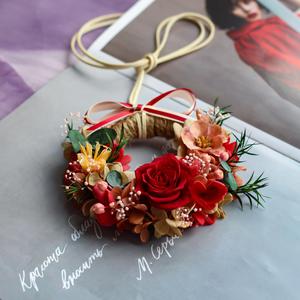 Decoración para el Hogar Lovebay, Coronas de Rosas Inmortales, Flores Eternas de Larga Duración, Coronas de Rosas Preservadas con Caja de Regalo - Product Image 3