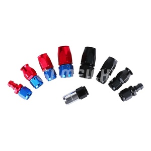 SUMEICHI工厂价格铝直0Deg AN6 AN8 AN10 AN12 AN16 AN20旋转软管末端a配件 - Product Image 6