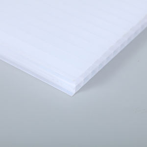 ट्रिपल दीवार काले स्पष्ट घने हरे घर खोखला पीसी पॉली कार्बोनेट खोखला शीट छोटे बगीचे ग्रीनहाउस के लिए - Product Image 6