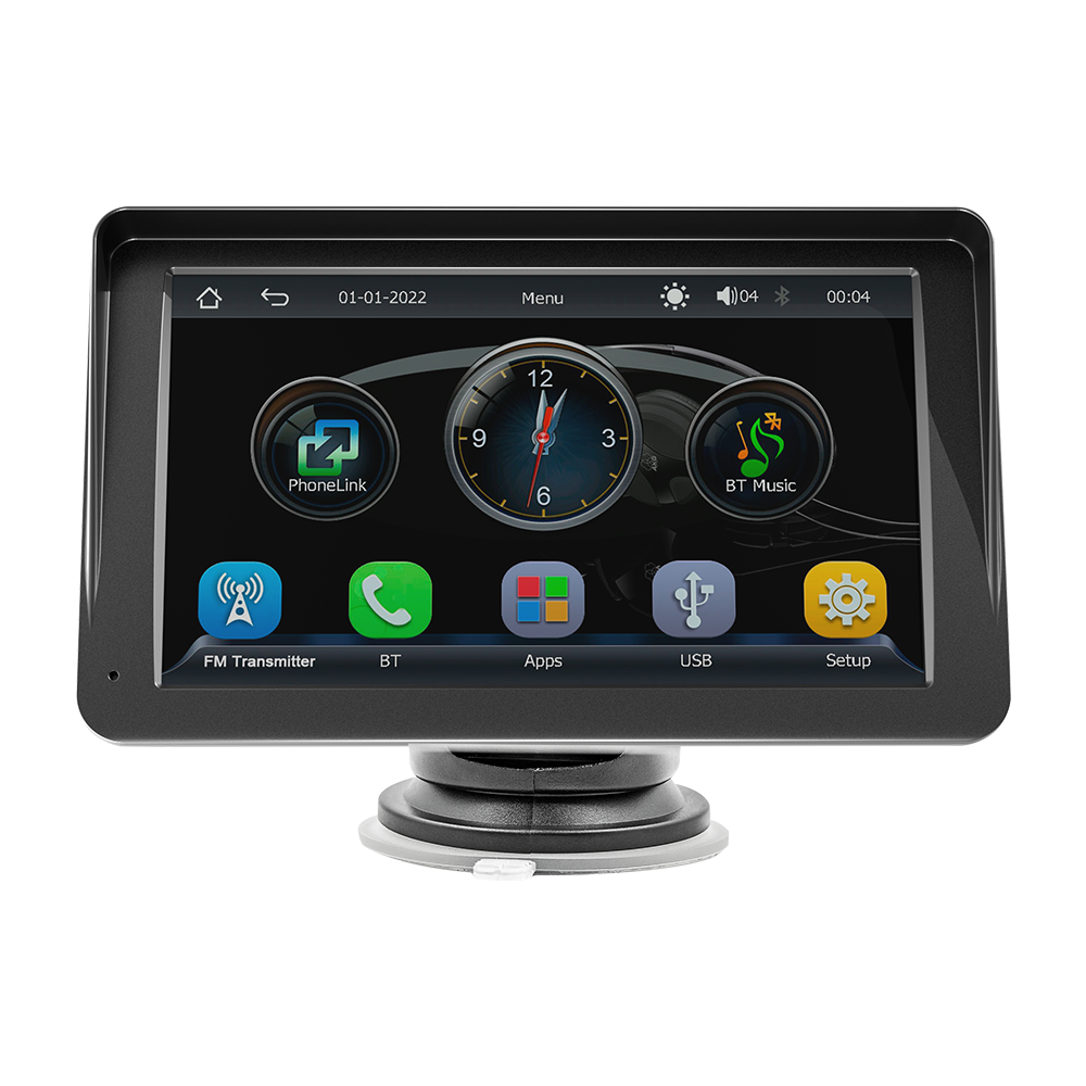 7インチHDスクリーン ワイヤレスCarPlay Android Auto対応 ダッシュ