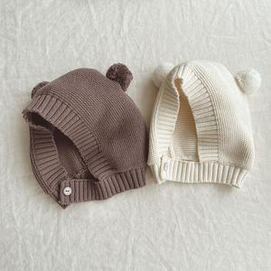 Set di pagliaccetto invernale personalizzato in maglia di cotone per neonati nuovi Set di vestiti per bambini 0-3 mesi Unisex maglia pagliaccetto per neonato - Product Image 4