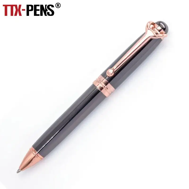 TTX подарочная металлическая шариковая ручка с покрытием из розового золота, шариковая ручка для свадебных сувениров, гостей