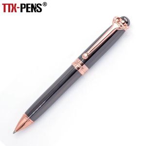 결혼식 기념품 손님용 TTX 기프트 메탈 로즈 골드 도금 롤러볼 볼펜 - Product Image 1
