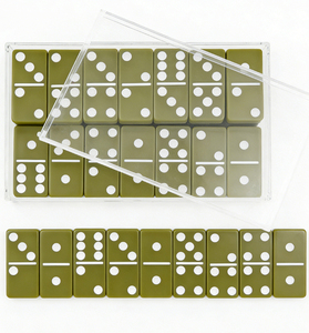 Juego de Dominó Acrílico Ecológico con Color Personalizado y Tamaño Personalizado para Entretenimiento Familiar, Fiestas Temáticas Educativas - Product Image 5