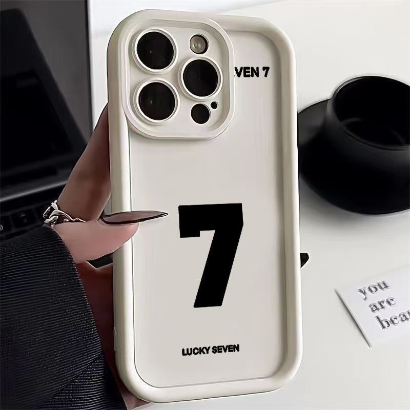 Lucky Seven Print Ladder Lens Style Shockproof TPU Cases Lucky Seven Print Ladder Lens Style Shockproof TPU Cases
