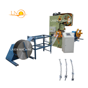 Grillage en accordéon automatique à grande vitesse de barbelé de lame de rasoir faisant la machine pour la barrière de sécurité - Product Image 4