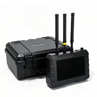 Dispositif de détection de drones anti-FPV portable multi-bandes, localisation 3-5 km, équipement tout-en-un pour la sécurité des événements à grande échelle