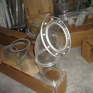 Fabricación CNC de Bridas Acrílicas PMMA de Alta Precisión TOMATO con Mecanizado de Roscas Internas y Externas, Fabricación Personalizada de Tubos Acrílicos - Product Image 6