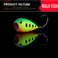 Appâts de pêche grande bouche en plastique Luya appâts accessoires de pêche appâts durs marchandises pour la pêche