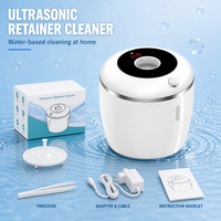 Rongzhou Ultrasonic Bath Cleaner for Rings and Necklaces Ultrasonic Jewelry Cleaner with Rack and Lid for Daily Home Use