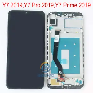 Для huawei Y7 2019 lcd Y7 Pro 2019 screen Y7 Prime 2019 дисплей с сенсорным дигитайзером с рамкой в сборе