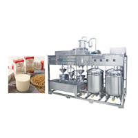 Machine à tofu et lait de soja automatique en acier inoxydable de qualité commerciale, machine à faire du tofu, machine à faire du lait de soja et du paneer