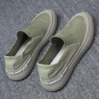 Chaussures décontractées légères et abordables pour hommes, en toile, avec semelle en caoutchouc, nouvelle collection automne 2020, vente en gros