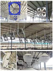 51 "3-Blade Melkveehouderij Ventilatie Ventilator 380V 1500W Ec Motor Instelbare Snelheid Voor Koe Boerderij Koelventilator Melkveehouderij Koeien Fans - Product Image 3
