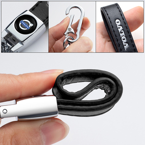<span class=keywords><strong>Porte</strong></span>-clés en cuir véritable <span class=keywords><strong>Volvo</strong></span> Series <span class=keywords><strong>Porte</strong></span>-clés de voiture imprimé UV Accessoires pour les familles et les propriétaires de voitures Homme et femme présents - Product Image 6