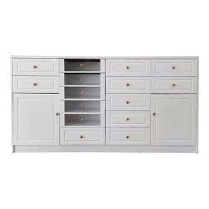 Meuble de présentation pour salon de manucure LE, armoire de rangement pour vernis à ongles et colle, tiroirs multi-niveaux, armoire de rangement sur pied - Product Image 1