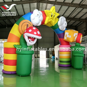 <span class=keywords><strong>Arche</strong></span> gonflable et <span class=keywords><strong>ballon</strong></span> sur le thème de Super Mario avec ventilateur intégré pour les événements festifs et les parcs <span class=keywords><strong>d</strong></span>'attractions - Product Image 4