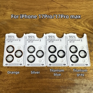 AR + AF cường độ cao chống cháy nổ kính cường lực máy ảnh ống kính bảo vệ cho iphone17 Pro Max 17air HD phía sau máy ảnh bìa - Product Image 2