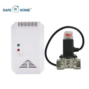 Factory Direct Price 220v Home LPG Gas Leakage Detection Alarm System Safe Device