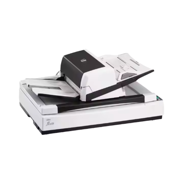 Fujitsu Fi-6770 USB Flatbed Document Scanner with Efficient CIS Light Source ADF Duplex Capabilities On-Site Training Adoption
