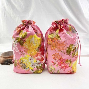 Bolsa de Joyería con Logotipo Personalizado, Bolsa de Satén Densa con Cordón, Bolsa de Seda para Pelucas, Extensiones de Cabello, Juguetes Sexuales, Productos, Bolsa Protectora contra el Polvo - Product Image 4
