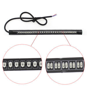 IP68 12-15V 48led double couleur <span class=keywords><strong>blanc</strong></span> jaune Auto moto tout-terrain frein tournant LED combinaison barre lumineuse - Product Image 3