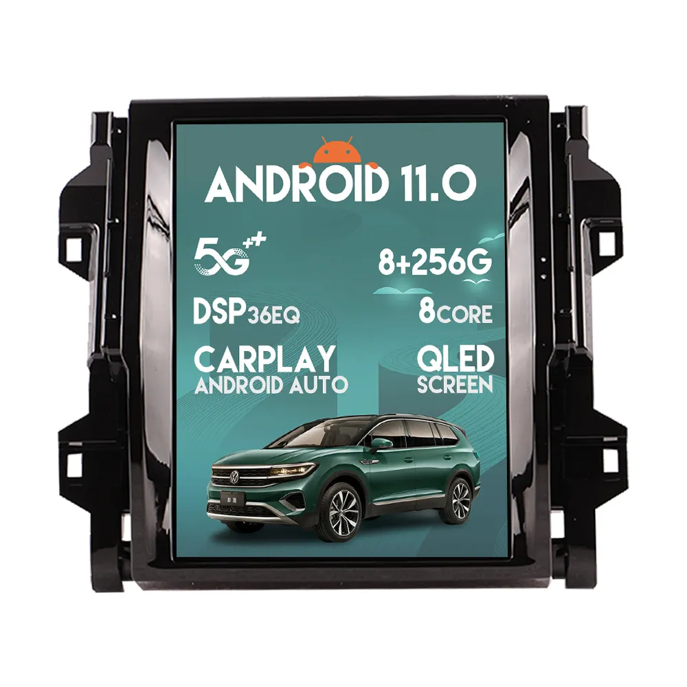 TPXINXIN 12.1 "Android 11 Auto Video Radio Audio GPS Navigation Android Stereo Player Musik für Toyota Fortuner 2018 2019 2020