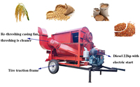 Moteur diesel électrique multifonctionnel Runxiang pour riz, blé, PTO, utilisation agricole portable, équipement agricole à haute productivité