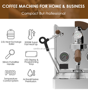 Machine à Café Expresso Professionnelle Commerciale E61 Rocket en Acier Inoxydable Express à Tête Unique