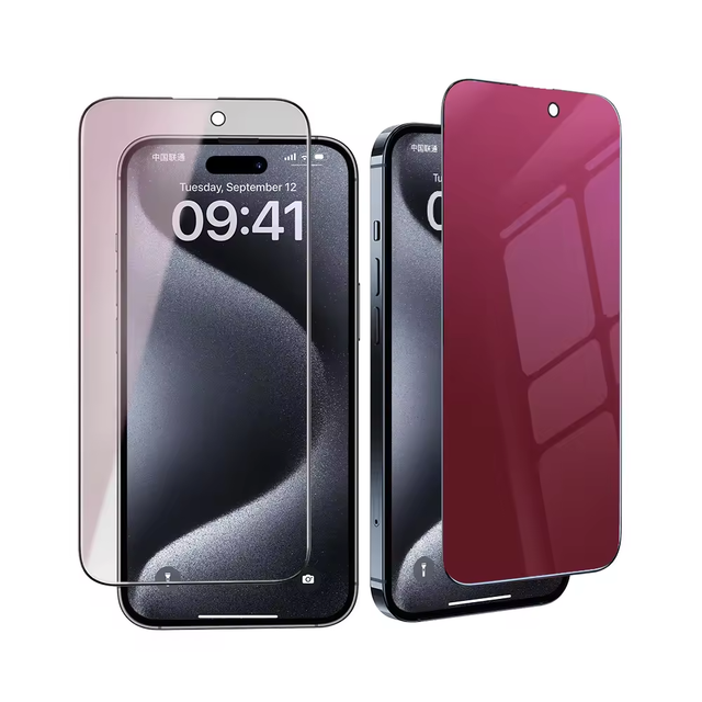 Privacy Screen Protector for 11-17 Pro Max 9H Hardness 99% HD Clear Anti-Spy Anti-Oil/Anti-Fingerprint Tempered Glass
