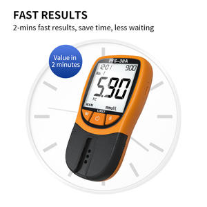 URIT 혈액 지질 분석기, 5 in 1, 총 콜레스테롤 모니터링, 트리글리세리드, 자동, PFS30A, TC HDL TG <span class=keywords><strong>LDL</strong></span> - Product Image 2