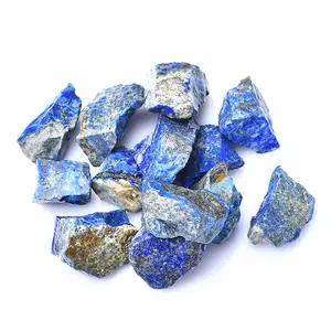 Batu Kuarsa Alami Lapis Lazuli Kristal Penyembuhan Batu Cristal Lapis Lazuli Kasar untuk Halloween