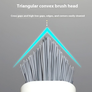 Usine 180 degrés rotatif mur Joint angle mort fissure lavage brosses de <span class=keywords><strong>nettoyage</strong></span> <span class=keywords><strong>brosse</strong></span> de <span class=keywords><strong>sol</strong></span> - Product Image 2