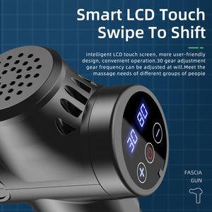 Nuevo diseño, fabricante al por mayor, masajeador, 30 velocidades, percusión de tejido profundo, vibración, pistola de masaje muscular - Product Image 4