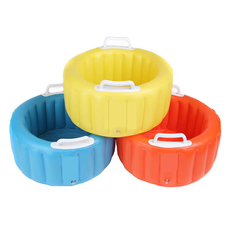 Ноги замочить Ванна надувная умывальник пользы дома спа педикюр уход расслабиться бытовой ноги стволов массаж надувная ванночка для ног