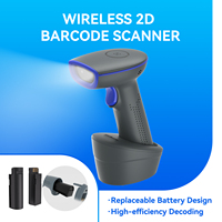 Lecteur de codes-barres 2D sans fil 3-en-1 NETUM HS3150, CMOS 1280x800, visée croisée, batterie remplaçable 3200mAh, antichoc, stock COM